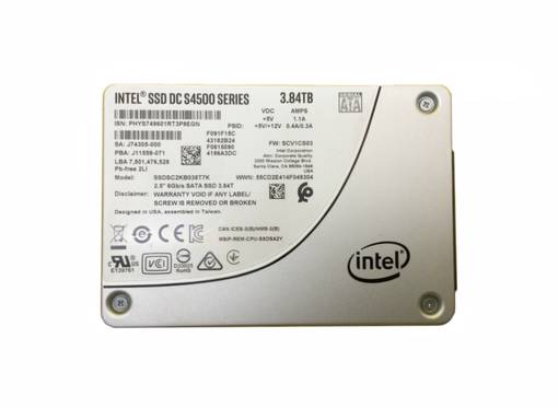 SSD SATA Intel DC S4500 Series 3.8TB SSDSC2KB038T7K