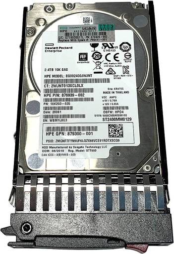 Жесткий диск HDD SAS HPE 2.4TB 10K 2.5" P00441-001 NEW