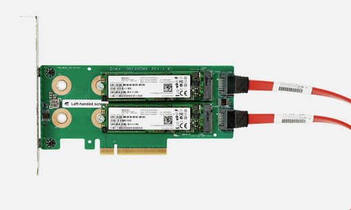 Riser Card HPE SATA M.2 ML/DL Dual Drive PCIe