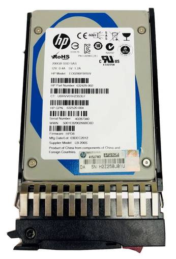 SSD SAS HPE 200GB 2.5" 632492-B21