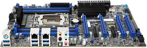 Материнская плата Supermicro  Single Socket LGA2011 Intel C612 DDR4 SATA3 X10SRW-F