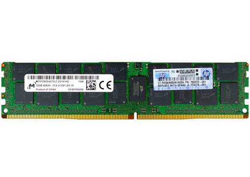 Оперативная память HPE 32GB 4Rx4 PC4-2133P-L 774174-001