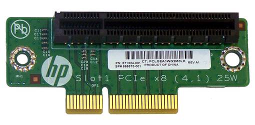 Райзер HPE PCI DL320e Gen8 671324-002