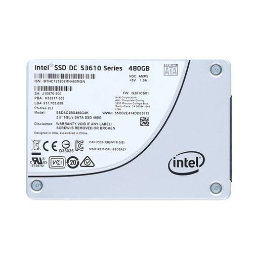 SSD SATA INTEL 480GB 2.5" SSDSC2BX480G4K