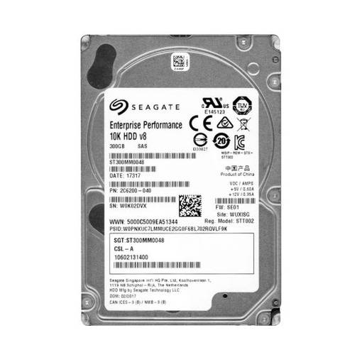 Жесткий диск HDD SAS Seagate 300GB 10K 2.5" ST300MM0048