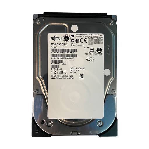 Жесткий диск HDD SAS Fujitsu 300GB 3.5" MBA3300RC