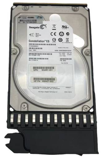 Жесткий диск HDD SAS HPE 2TB 7.2K 3.5" 604081-001