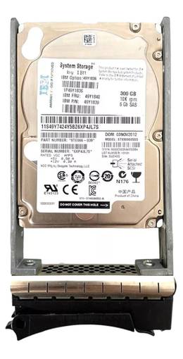 Жесткий диск HDD SAS IBM 300GB 10K 2.5" 49Y1839