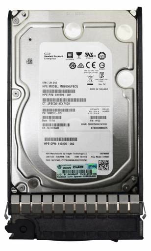Жесткий диск HDD SAS HPE 8TB 7.2K 3.5" 858650-001