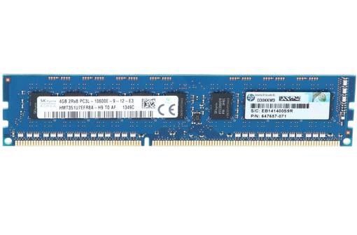 Оперативная память HPE 4GB 2Rx8 PC3L-10600E 647657-071