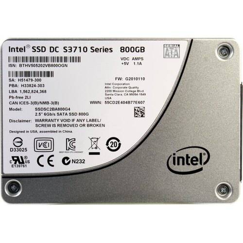 SSD SATA Intel 800GB 2.5" SSDSC2BA800G4