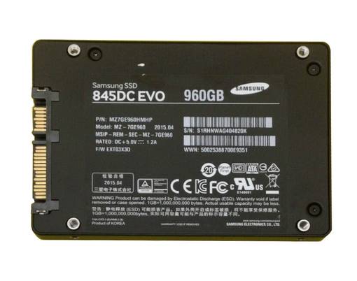 SSD SATA Samsung 960GB 2.5" MZ7GE960HMHP-000H3