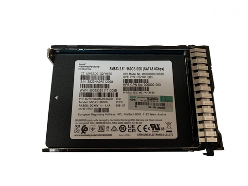 SSD SATA HPE 960GB 6G P09716-B21