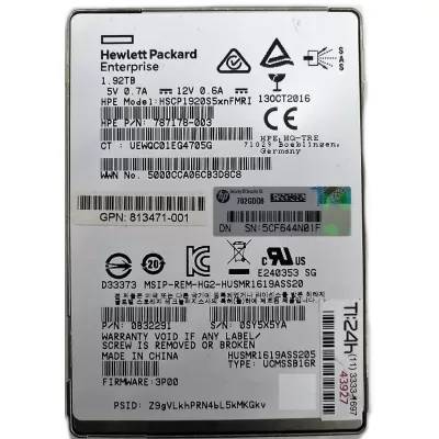 SSD SAS HPE 1.92TB 2.5 787178-003