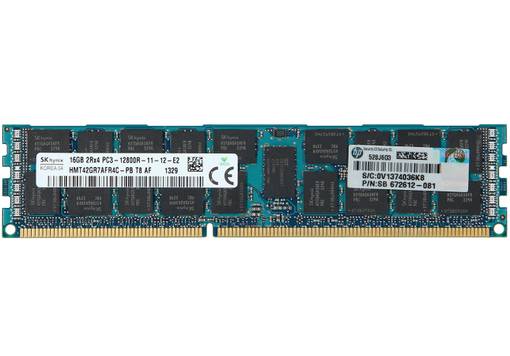 Оперативная память HPE 16GB PC3-12800R 672612-081