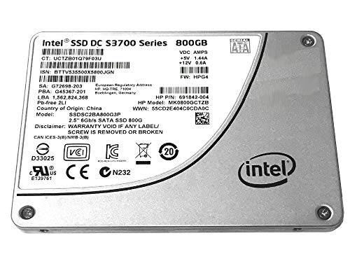 SSD SATA Intel 800GB 2.5" SSDSC2BA800G3P-HP