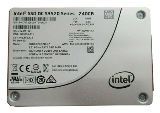 SSD SATA INTEL 240GB 2.5" SSDSC2BB240G7