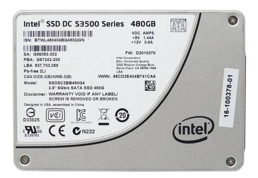 SSD SATA Intel 480GB 2.5" SSDSC2BB480G4