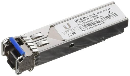 Tрансивер совместимый Ubiquiti 1G SFP 1490nm/1310nm SMF 20 km UF-SM-1G-S