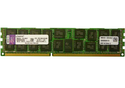 Оперативная память Kingston 16GB 4Rx8 PC3L-10600R KTD-PE313Q8LVK3/48G
