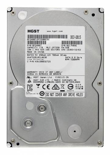 Жесткий диск HDD SATA Hitachi 1TB 3.5" 0F24807