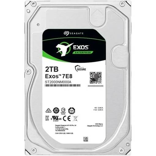 Жесткий диск HDD SATA Seagate 2TB 3.5" ST2000NM000A