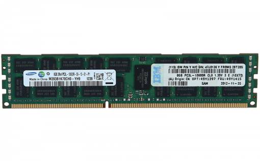 Оперативная память IBM 8GB 2Rx4 PC3L-10600R 47J0136