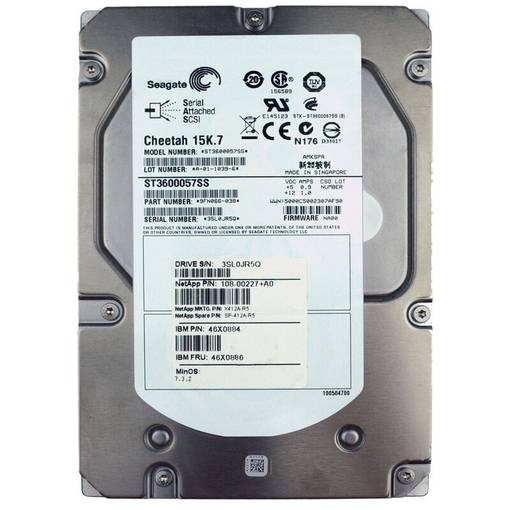 Жесткий диск HDD SAS NetApp 600GB 3.5" X412A-R5