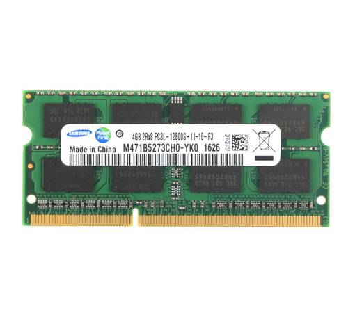 Оперативная память Samsung 4GB 1Rx8 PC3L-12800S M471B5273CH0-YK0