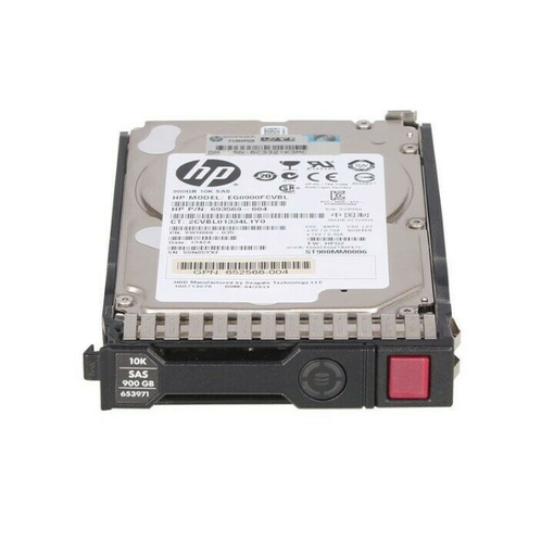 Жесткий диск HDD SAS HPE 900GB 10K 2.5" 653971-001