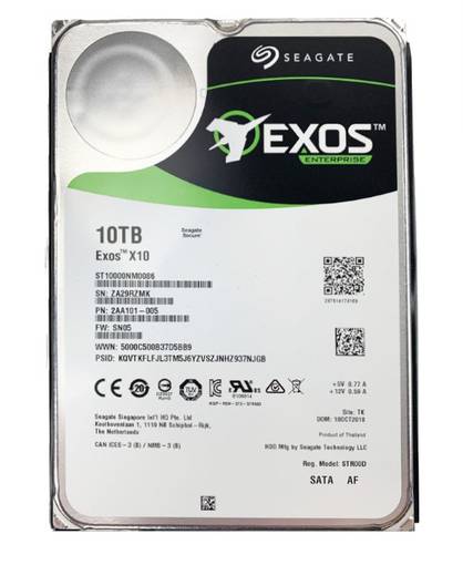 Жесткий диск HDD SATA Dell 10TB 3.5" ST10000NM0086