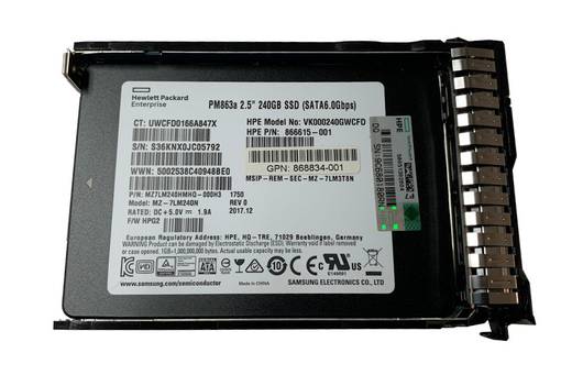 SSD SATA HPE 240GB 2.5" 868814-B21