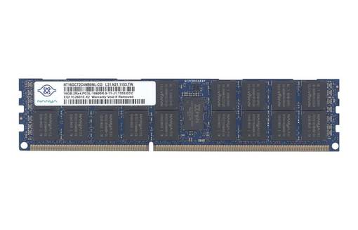 Оперативная память Nanya 16GB PC3-10600R NT16GC72C4NB0NL-CG