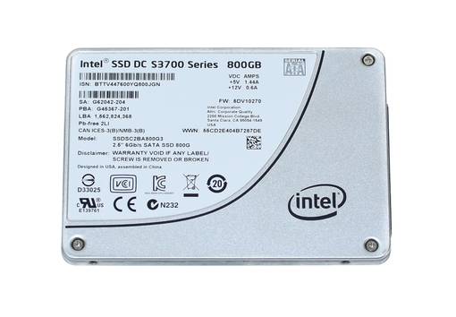 SSD SATA Intel 800GB 2.5" SSDSC2BA800G3