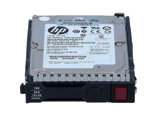 Жесткий диск HDD SAS HPE 146GB 15K 2.5" EH0146FBQDC