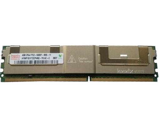 Оперативная память Hynix 4GB 2Rx4 PC2-5300F-555-11 HYMP151F72CP4N3-Y5