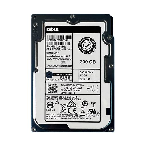 Жесткий диск HDD SAS DELL 300GB 15K 2.5'' 0N0T4