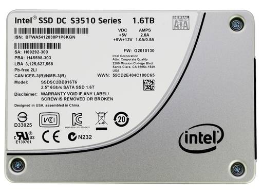 SSD SATA Intel 1.6 TB 2.5" SSDSC2BB016T601