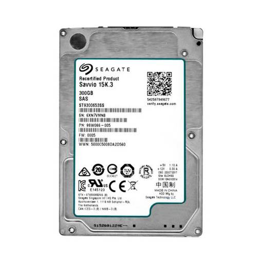 Жесткий диск HDD SAS Seagate 300GB 15K 2.5" ST9300653SS