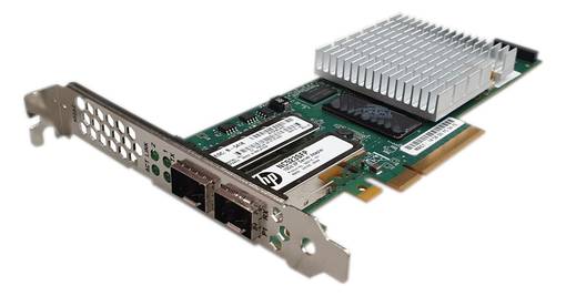 Контроллер HPE NC523SFP 10GB PCIe 2-Port 593715-001