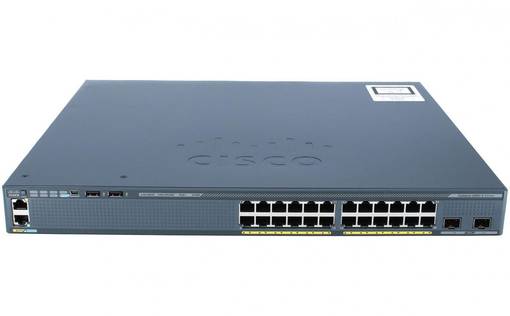 Коммутатор Cisco Catalyst 2960-X 24 port WS-C2960X-24PD-L