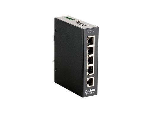 Коммутатор D-Link 5-Port with 5x10/100 DIS-100G-5W