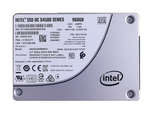 SSD Intel DC S4500 960 Гб SATA SSDSC2KB960G7