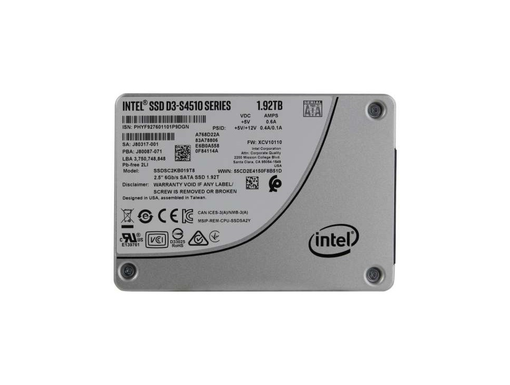 SSD Intel S4510 1.92 ТБ SATA 6Gb/s 2.5" SSDSC2KB019T801