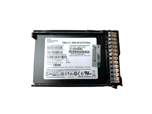 SSD HPE 480GB SATA 6G 2.5" MU SFF 872344-B21 872518-001