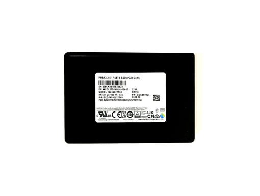 SSD Samsung PM9A3 7.68 ТБ U.2 NVME MZQL27T6HBLA-00A07 MZ-QL7T60
