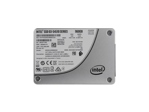 SSD Intel 960GB S4510 SATA III 6Gb/s 2.5 SSDSC2KB960G801