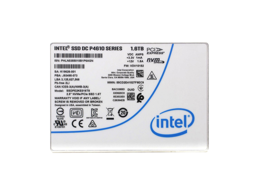 Накопитель SSD NVMe Intel DC P4610 1.6TB SSDPE2KE016T801