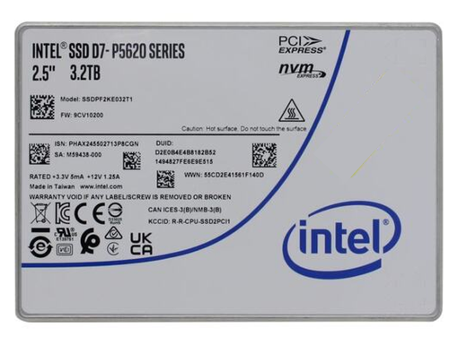 Накопитель SSD Intel P5620 3.2 ТБ SSDPF2KE032T1N1