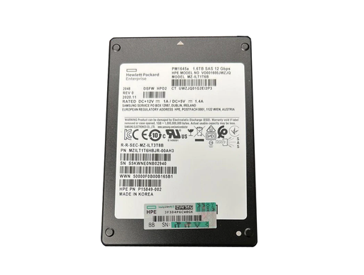 SSD SAS HPE Samsung 1.92TB MZ-ILT1T9B PM1643a , 874244-004 P26410-002 ARFA1920S5XNNTRI